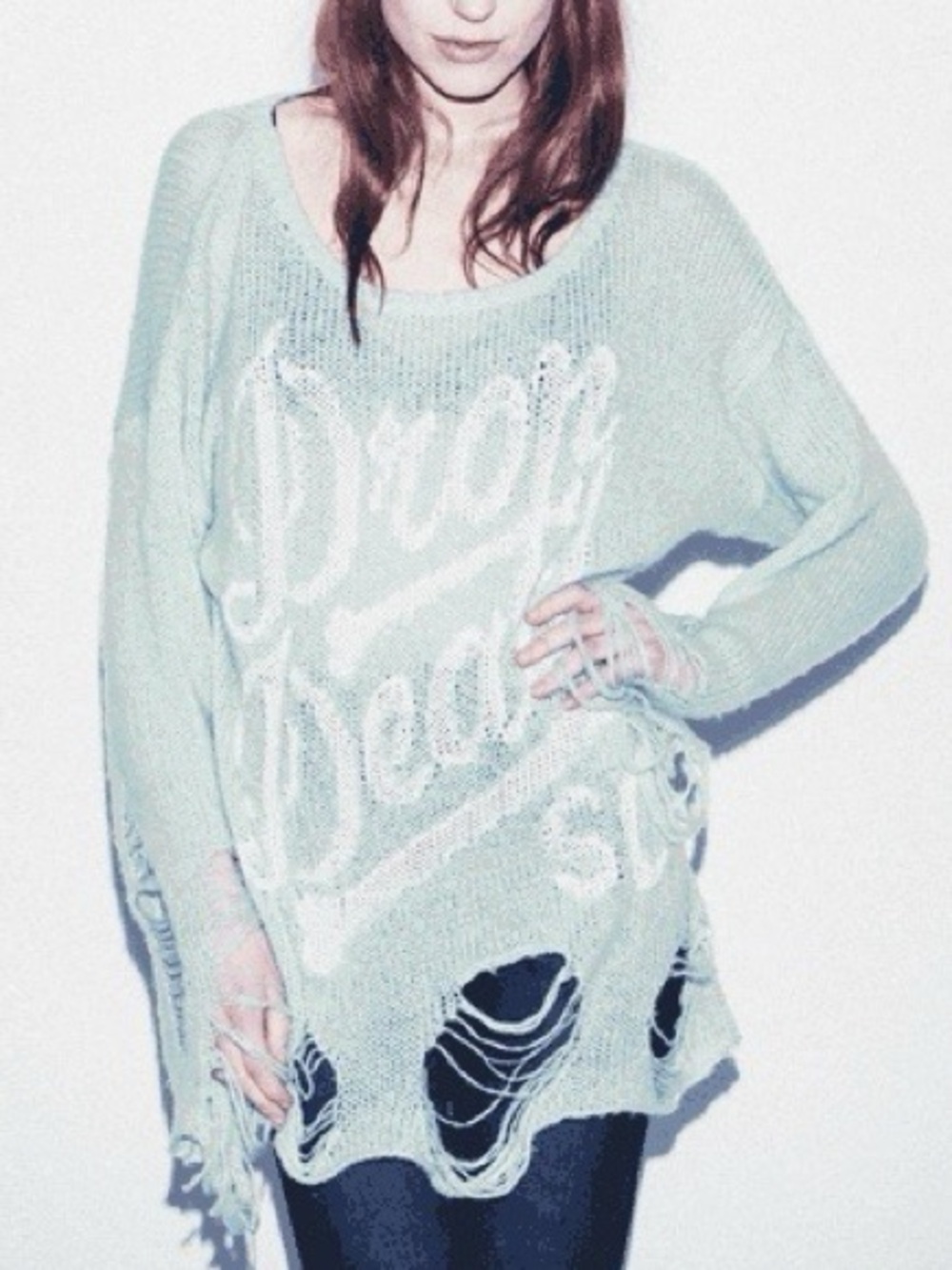 Dropdead knitted sweated